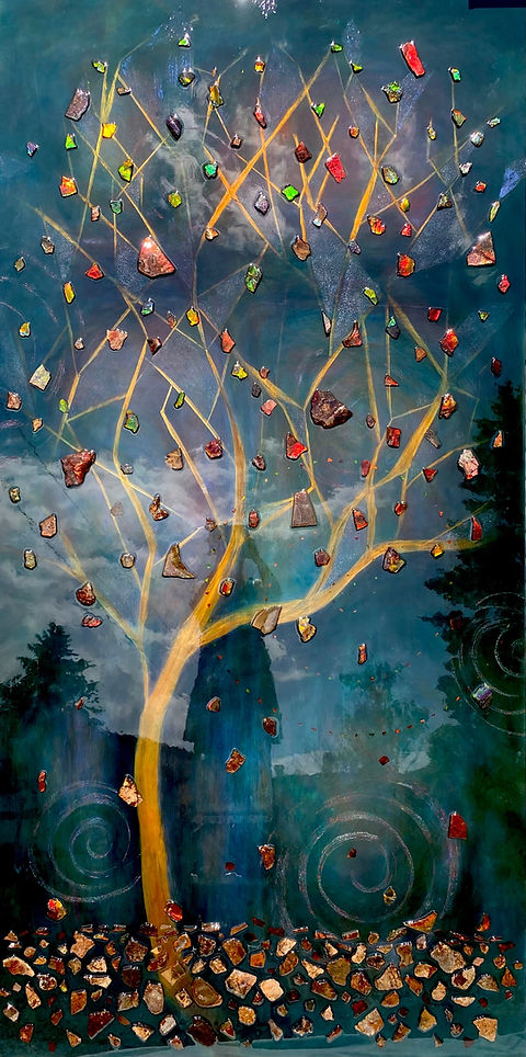 Reflections on Mount Lorette Ponds