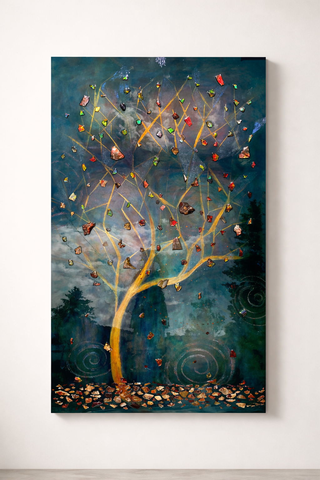 Reflections on Mount Lorette Ponds